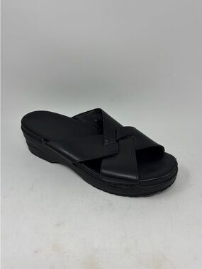LL Bean Criss Cross Platform Slide Sandal Size 8.5